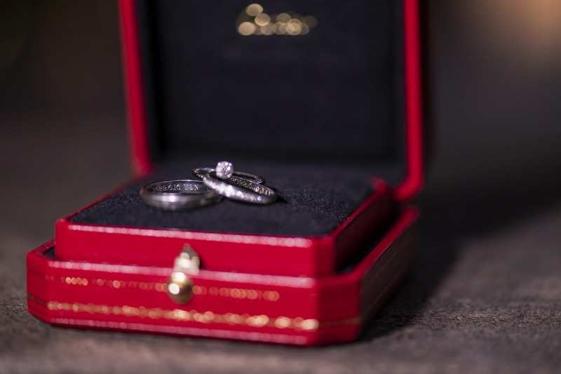 大切なリングはお小物ショットを☆