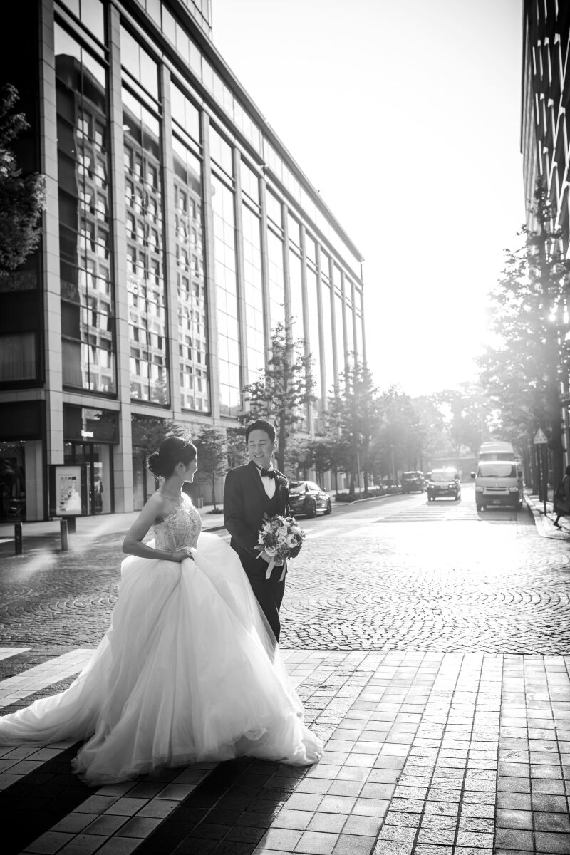 モノクロの西日☆