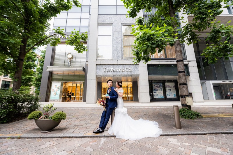 ティファニー前ショット☆