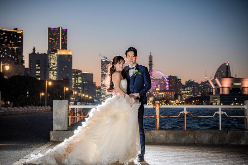 横浜ロケーションを前撮りで満喫♪