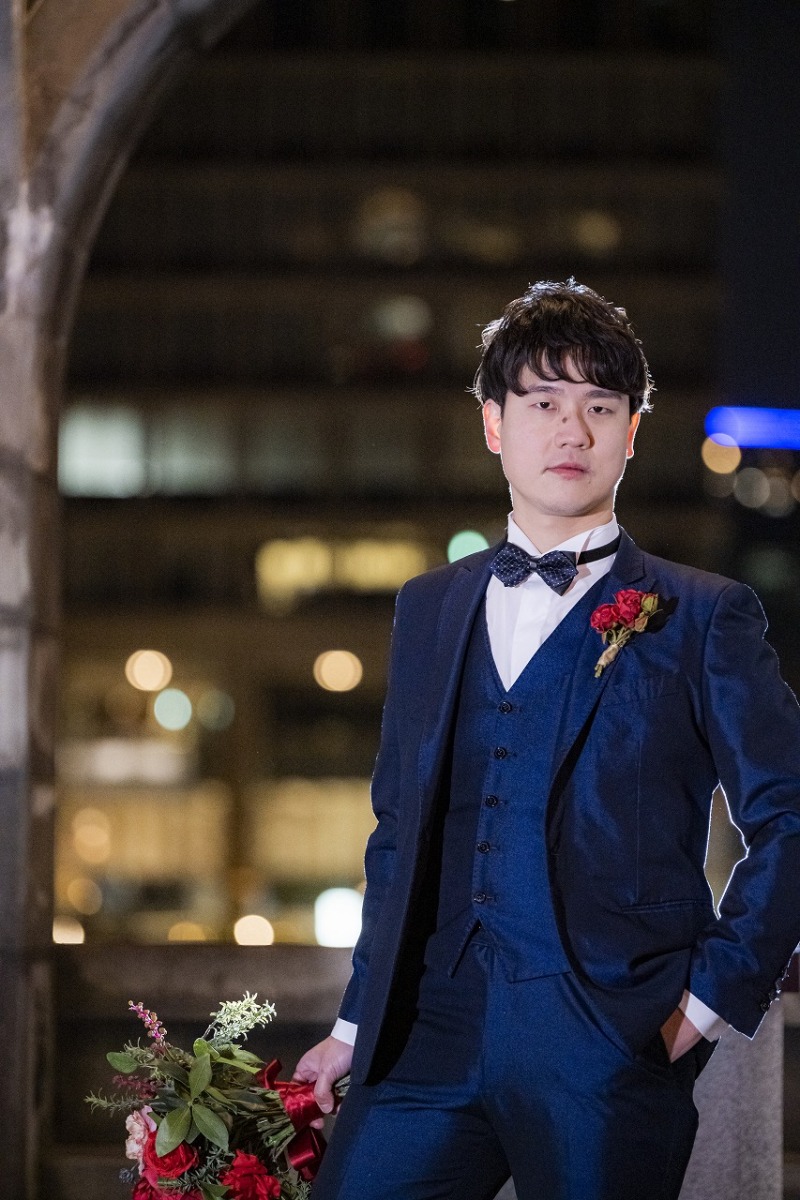 ご新郎様ソロショット