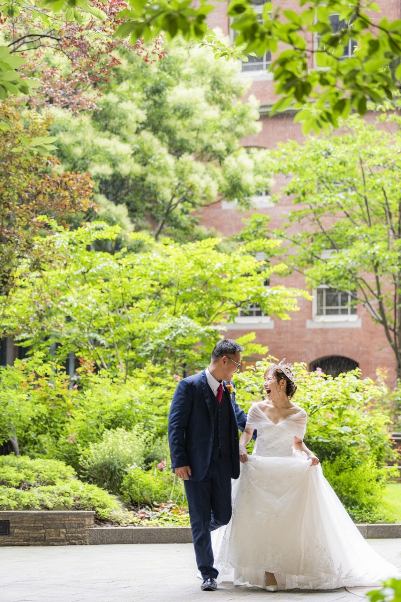 笑いあいながら