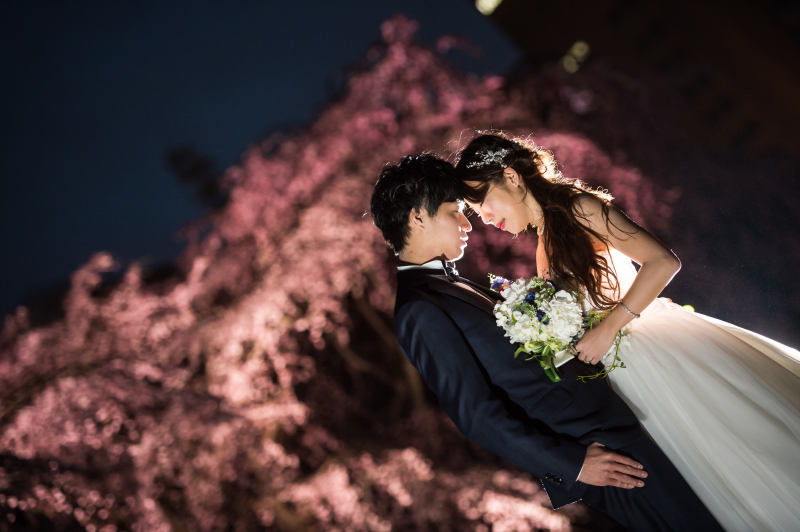 ライトアップがいい感じ☆