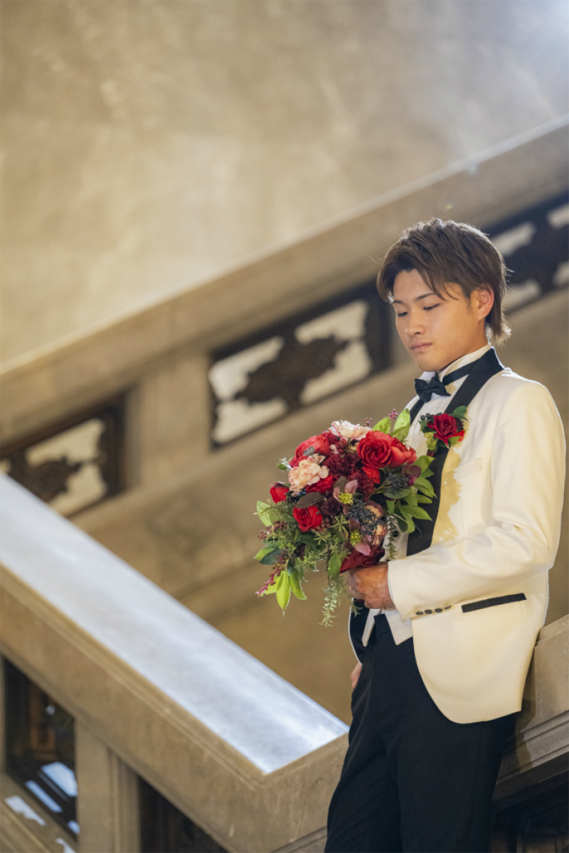 ご新郎様ソロショット