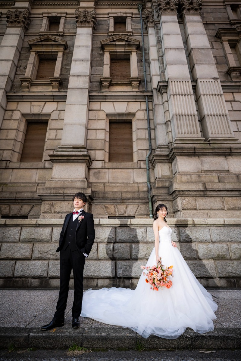 スタイリッシュな立ち姿