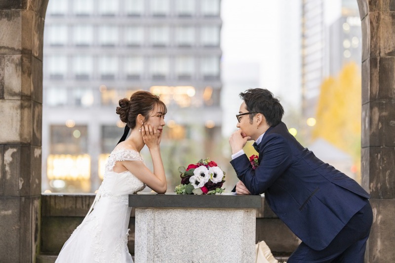 おふたりらしい一枚も