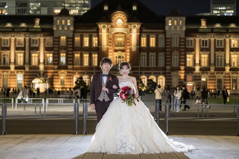スタジオ撮影&東京駅周辺DayNightプラン