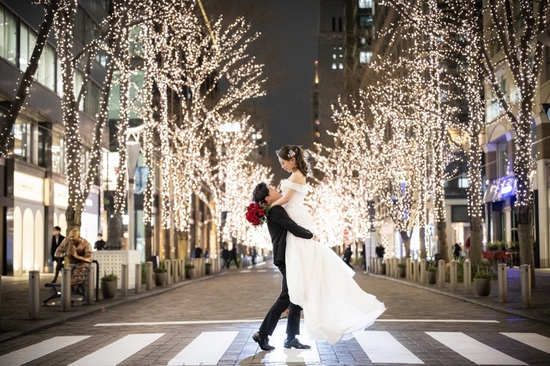 ふたりを照らすイルミネーション！