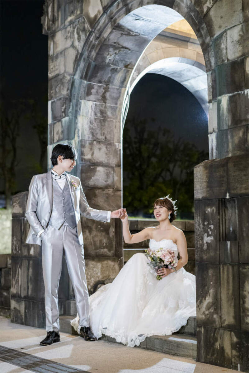 和田倉門でエスコートショット