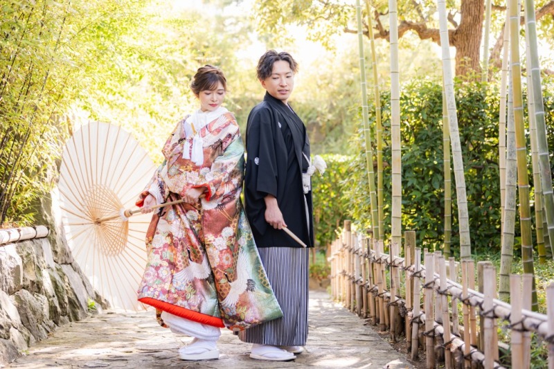 和装撮影スタート!