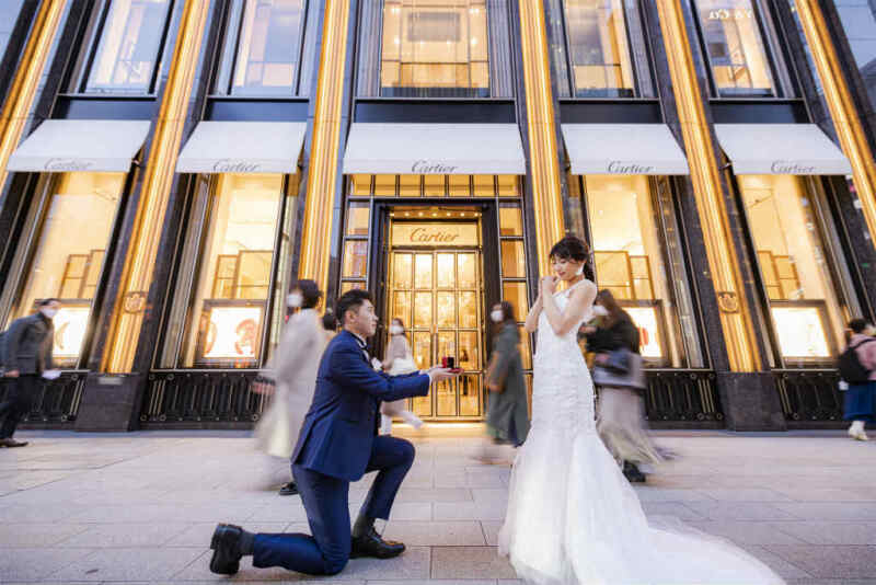 夢のプロポーズショット!