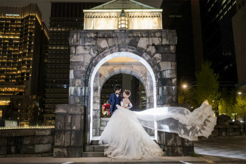 和田倉門でベールショット☆