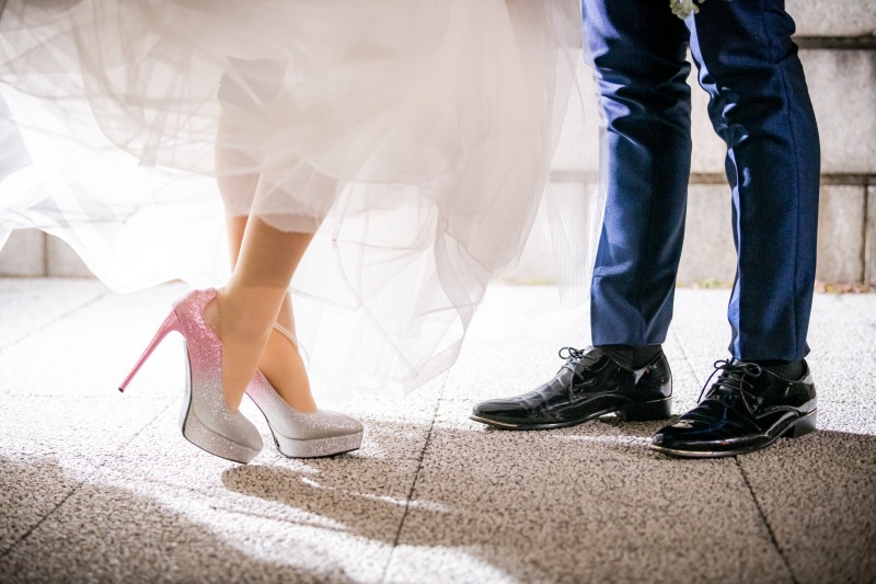 お足元ショット♪