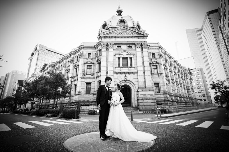 想い出が色あせないモノクロ加工も