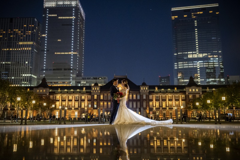 24to wedding_夜景で撮影できる