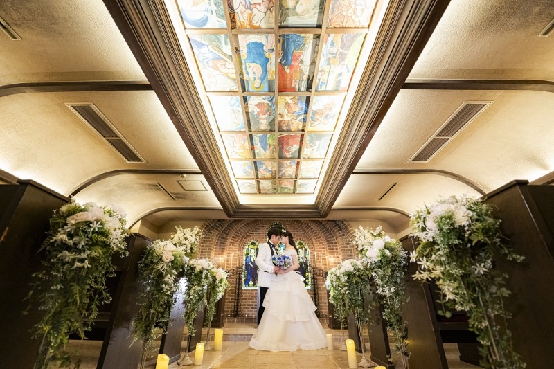 雰囲気の違うチャペルからお選びいただけます！