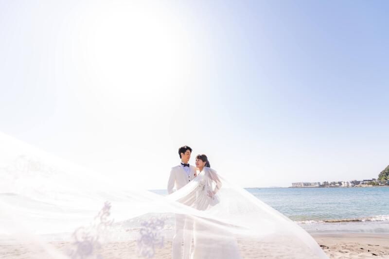 24to wedding_海で撮影できる