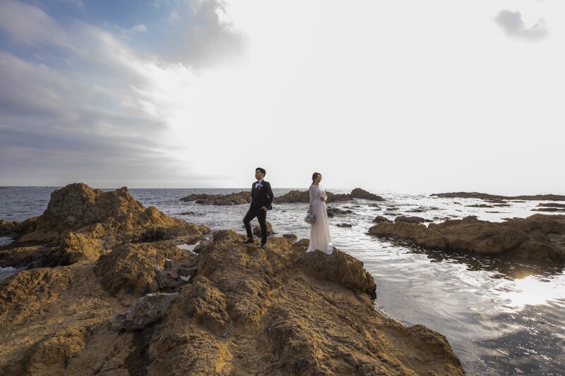 24to wedding_海で撮影できる