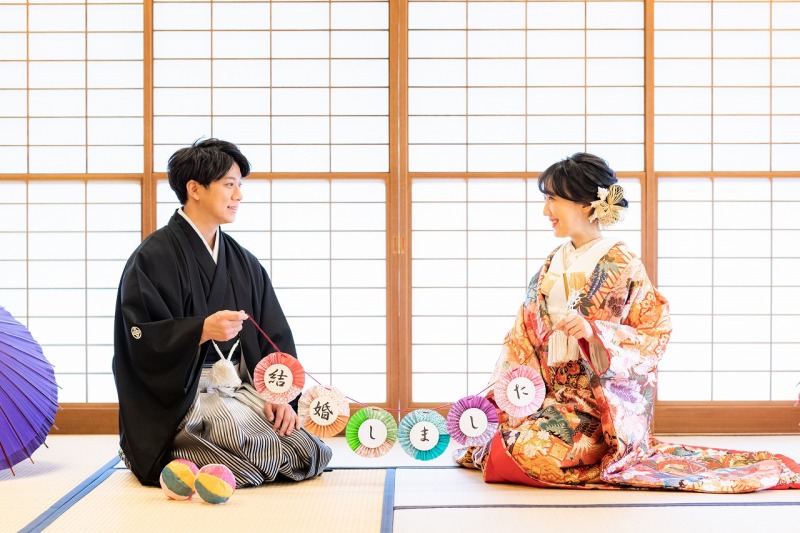 24to wedding_庭園で撮影できる