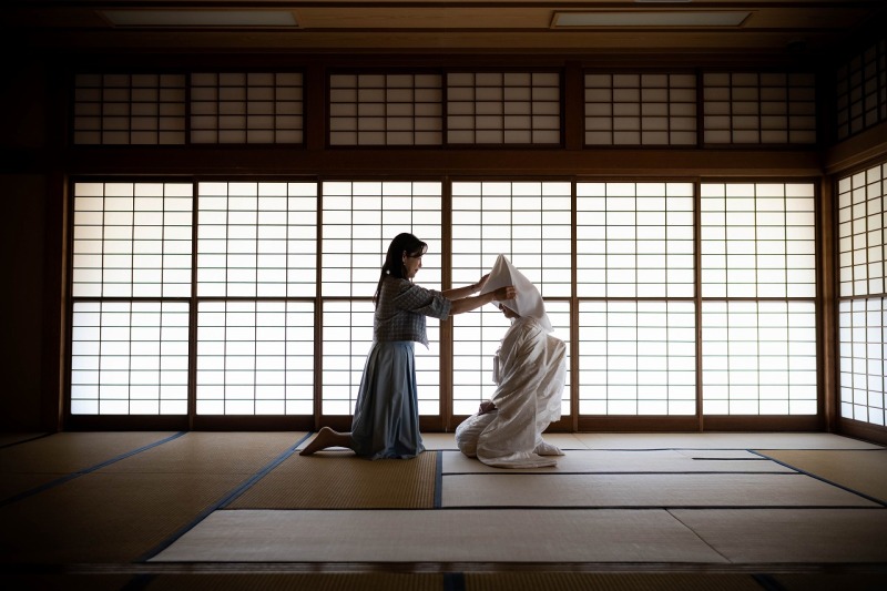 24to wedding_庭園で撮影できる