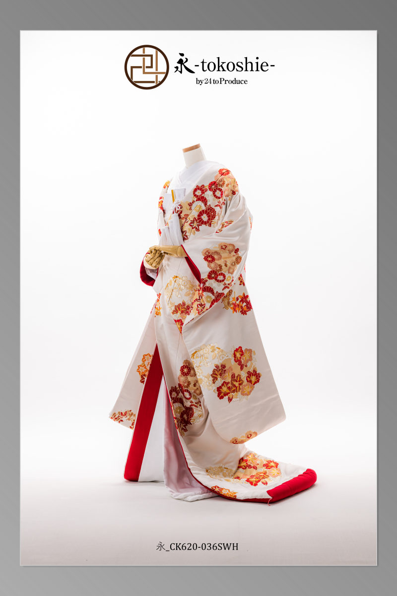 THE HANYの色打掛がリーズナブルに着れます☆