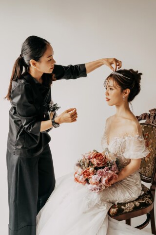 ヘアメイク服部由紀子指名料C24=24towedding×CEU 一生に一度にこだわりを。