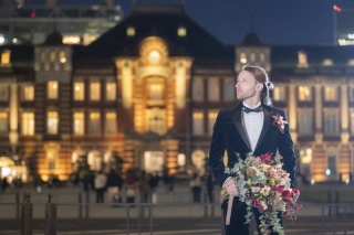 ご新郎様ヘアセット