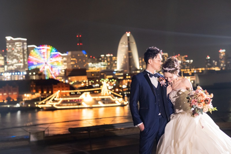 24to wedding_夜景で撮影できる