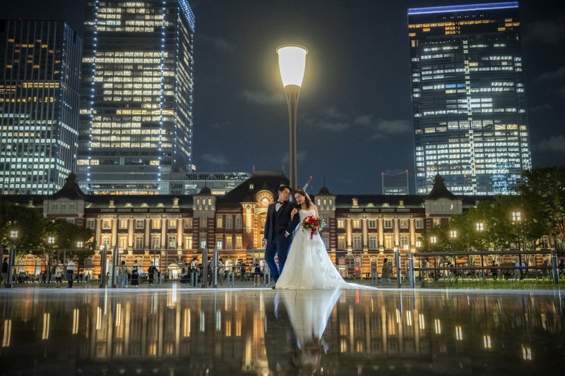 24to wedding_夜景で撮影できる