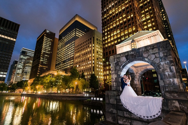 24to wedding_夜景で撮影できる
