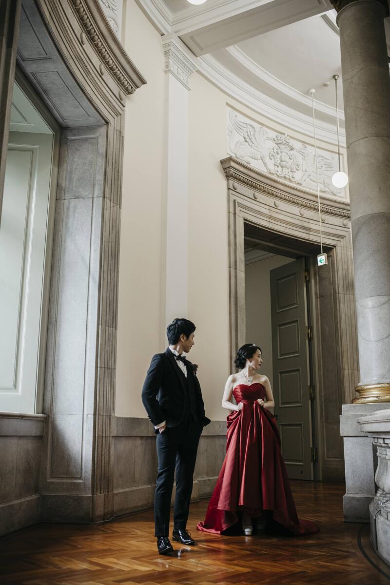 【歴史的建造物のオシャレな洋館で叶える!】表慶館でとびっきりお洒落なフォトウェディングを☆