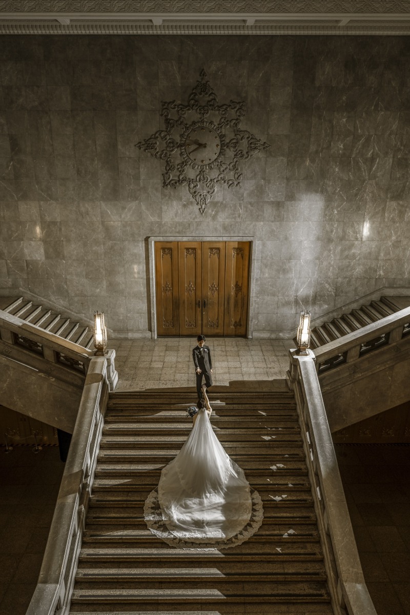 東京国立博物館プラン♪【重厚感にあふれた大階段ショット☆今どき花嫁注目のロケーション!】