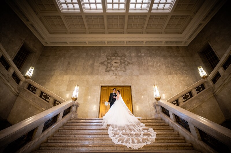 東京国立博物館プラン♪【重厚感にあふれた大階段ショット☆今どき花嫁注目のロケーション!】