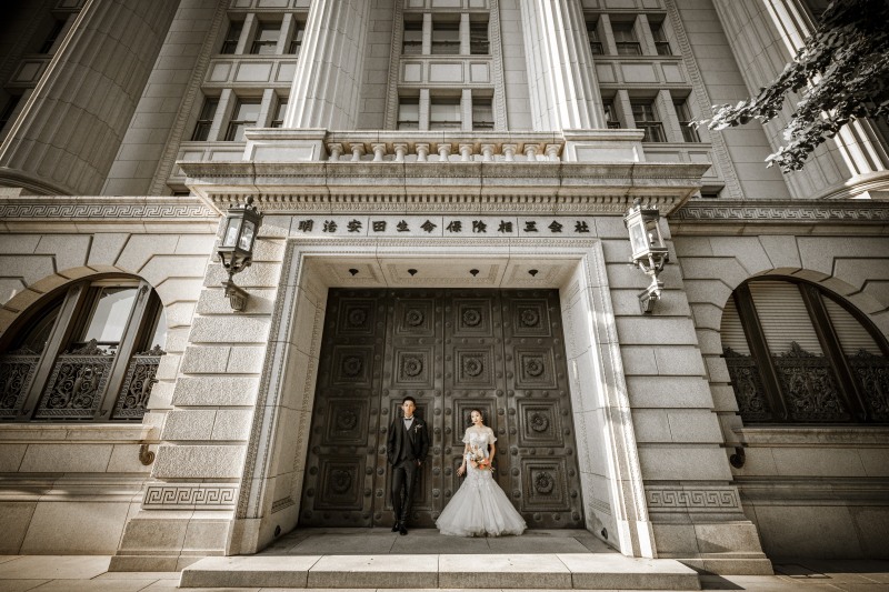 【Day or Night】東京駅・丸の内で前撮り・フォトウエディングプラン