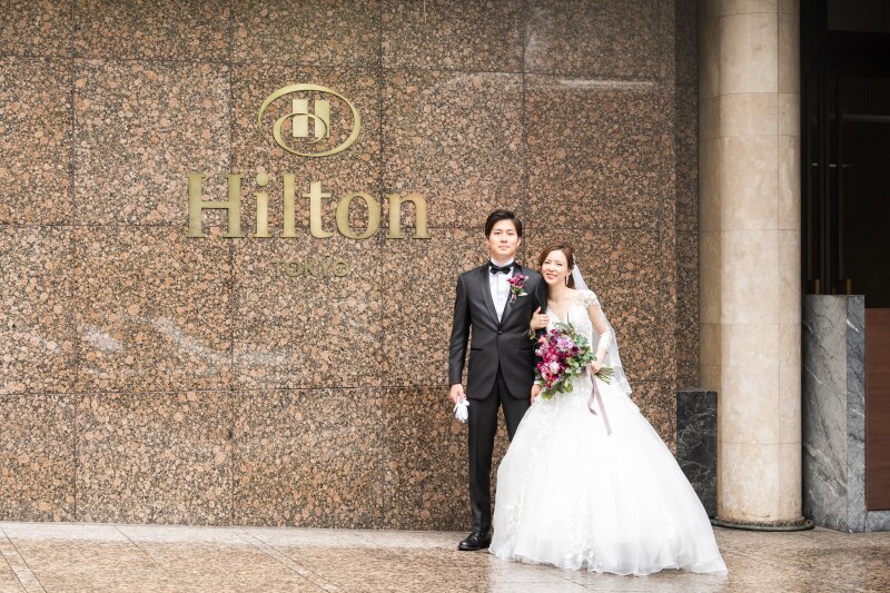 結婚式の挙式披露宴撮影プラン