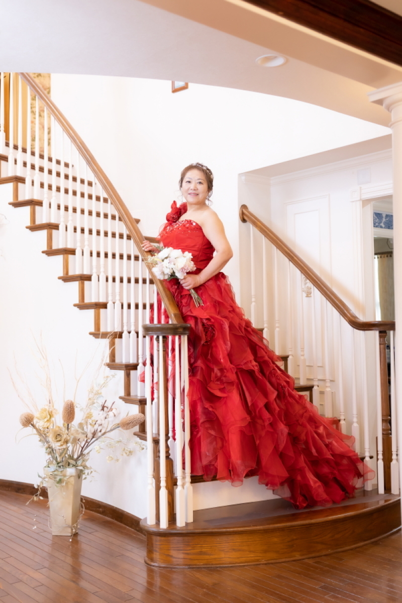 赤にこだわって