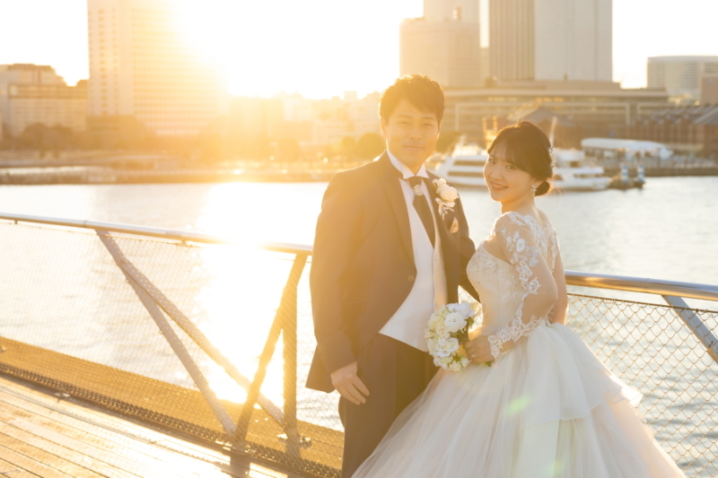ウエディングドレスが豊富な神奈川県のフォトウェディング・前