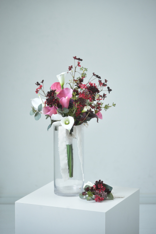 ブーケ、ブートニア