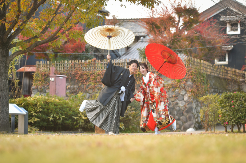 【和装１点（スタジオ＋ロケ）】Autumn leaves in December