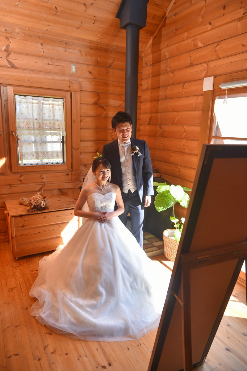 ご実家でのお支度から