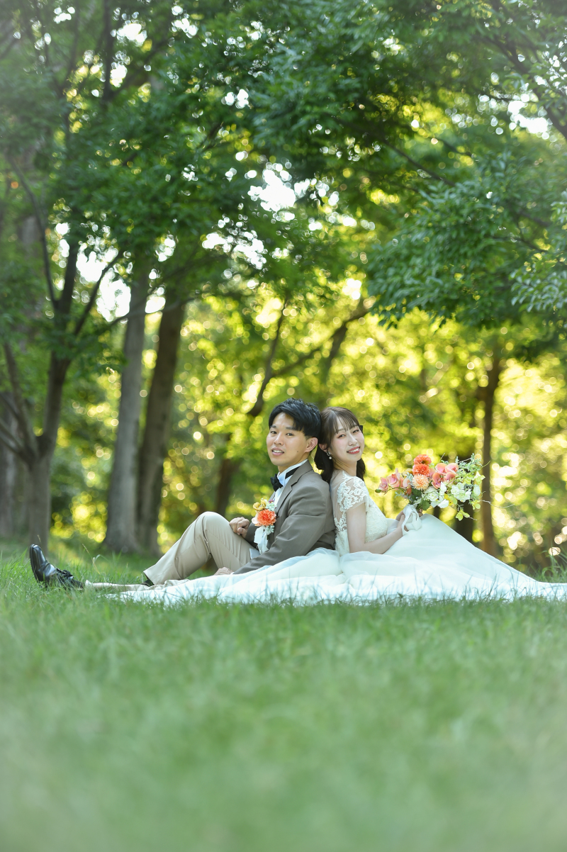 夏　公園でも撮影しました！
