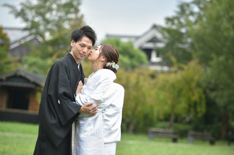 ほっぺに・・・