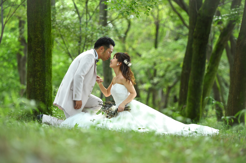 真夏の公園で・・・