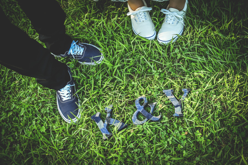 デニムのイニシャル、、、