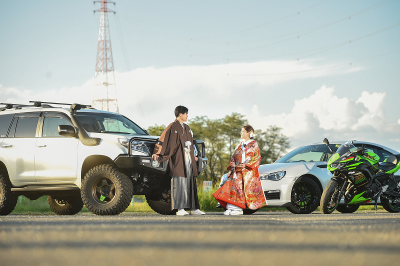 愛車と撮影