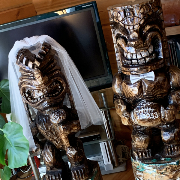 ベールと蝶ネクタイ・・・