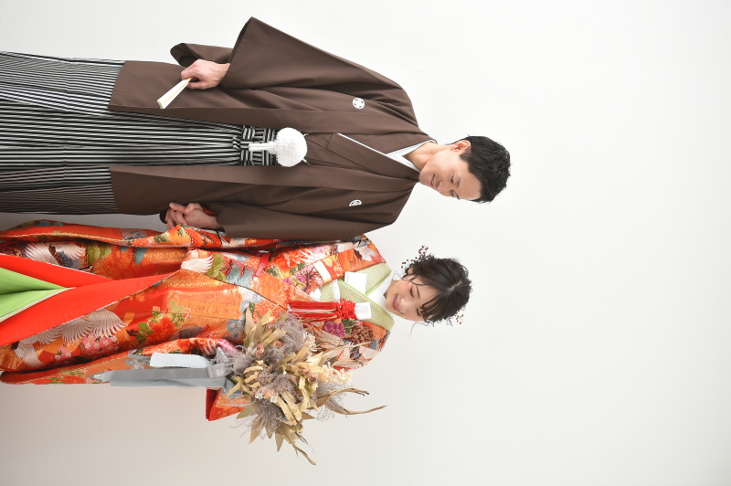 白壁でのシンプル撮影・・・
