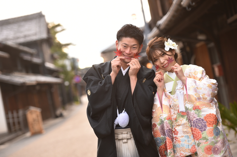 紅葉ほっぺ・・・