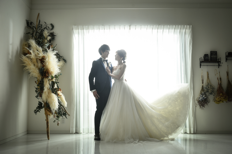 スタジオカーテン側