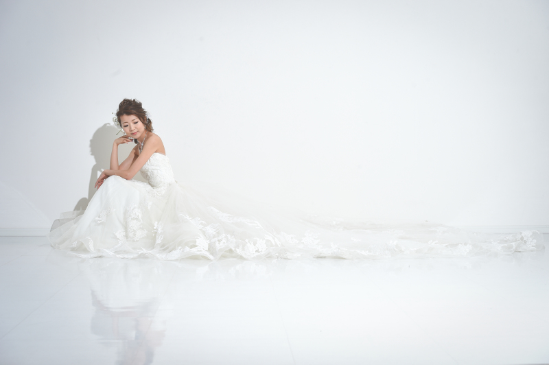 トレーンの長さを・・・